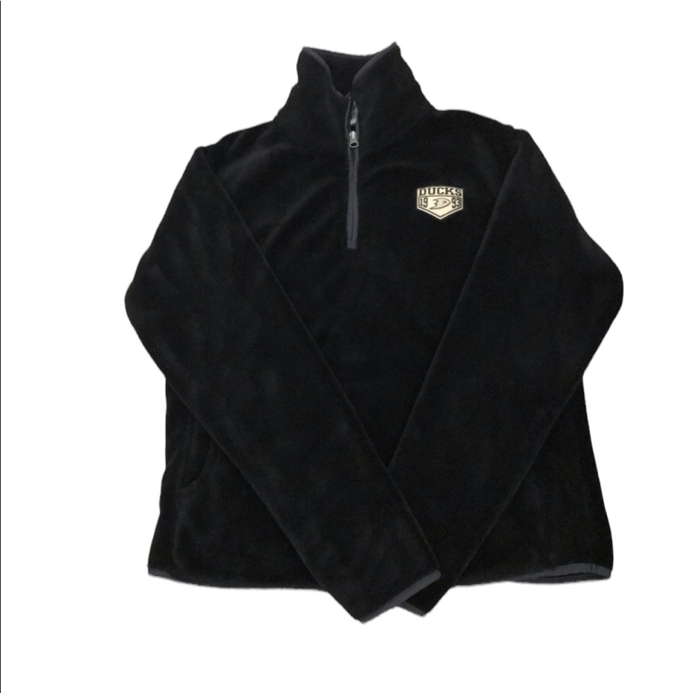 NHL DUCK 1993 HALF ZIPPED BOYS FLEECE